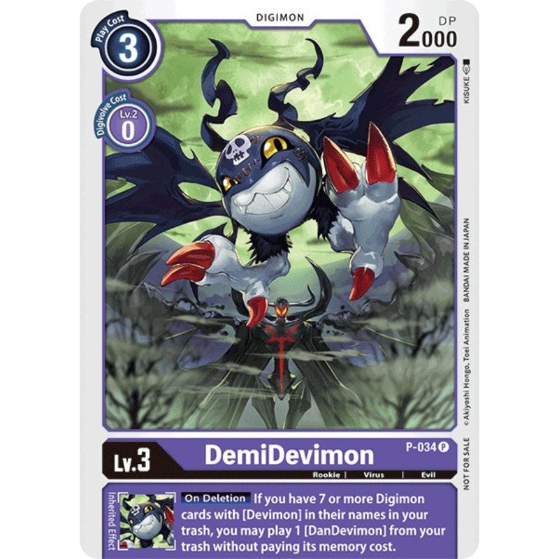 DemiDevimon – P-034 [P-034] [Digimon Promotion Cards] Normal