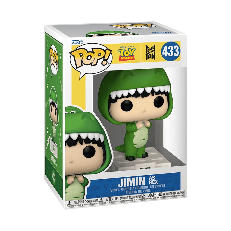 Funko Pop! Rocks: Toy Story x Tiny TAN – Jimin as Rex #433