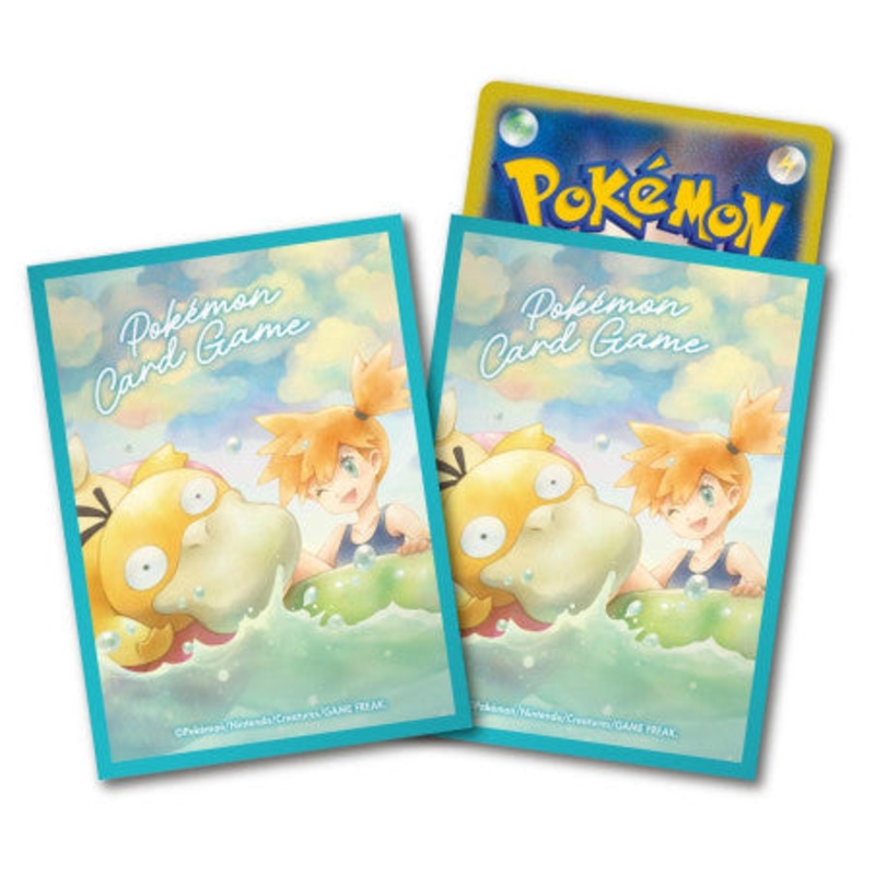 Card Sleeves – Misty & Psyduck (Pokemon Center Japan Exclusive)