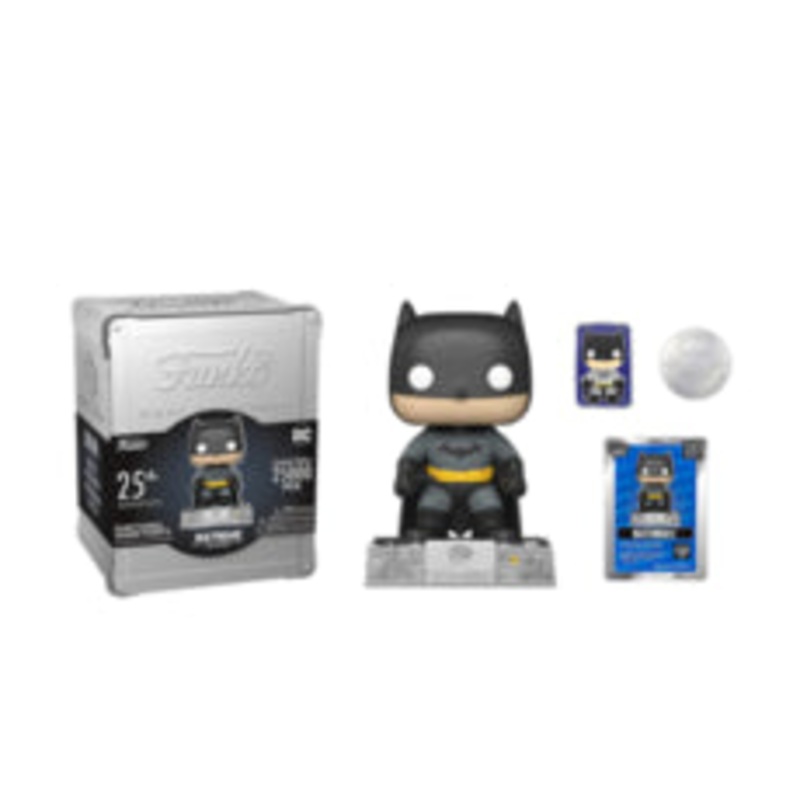Funko Pop! 25th Anniversary: DC – Batman (25000 PCS) Contains – Pin, Certificate, Vinyal Figure, Coin