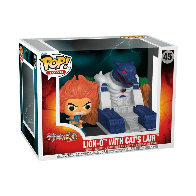 Funko Pop! Towns: Thundercats – Lion-O w/ Cat’s Lair #45