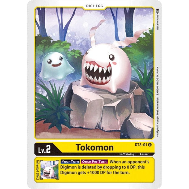 Tokomon [ST3-01-U] [Starter Deck 03: Heaven’s Yellow] Normal