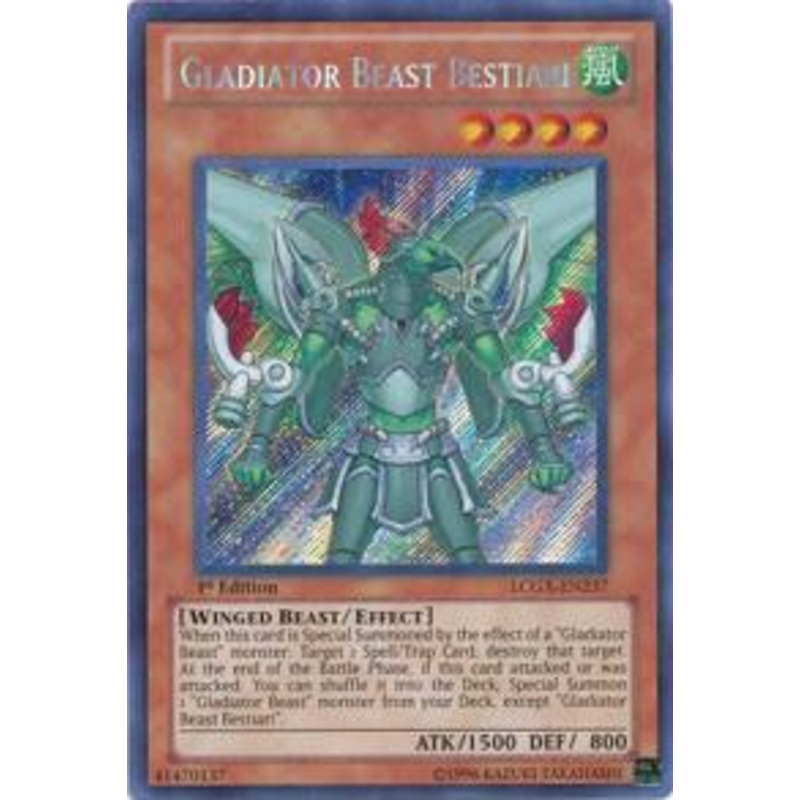 Gladiator Beast Bestiari – (Unlimited) (Secret Rare) Legendary Collection 2 – LCGX-EN237