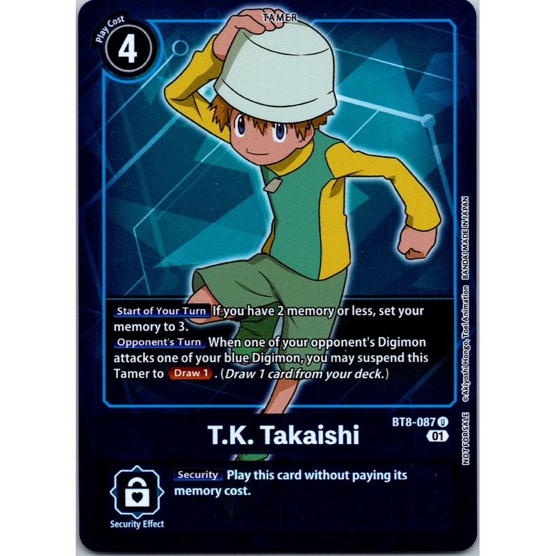 T.K. Takaishi (Box Topper) [BT8-087] [New Awakening] Foil