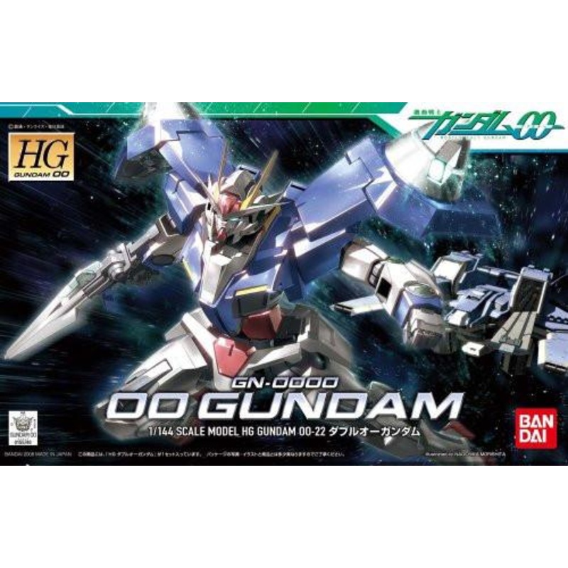 #22 00 Gundam “Gundam 00”, Bandai Hobby HG00 1/144