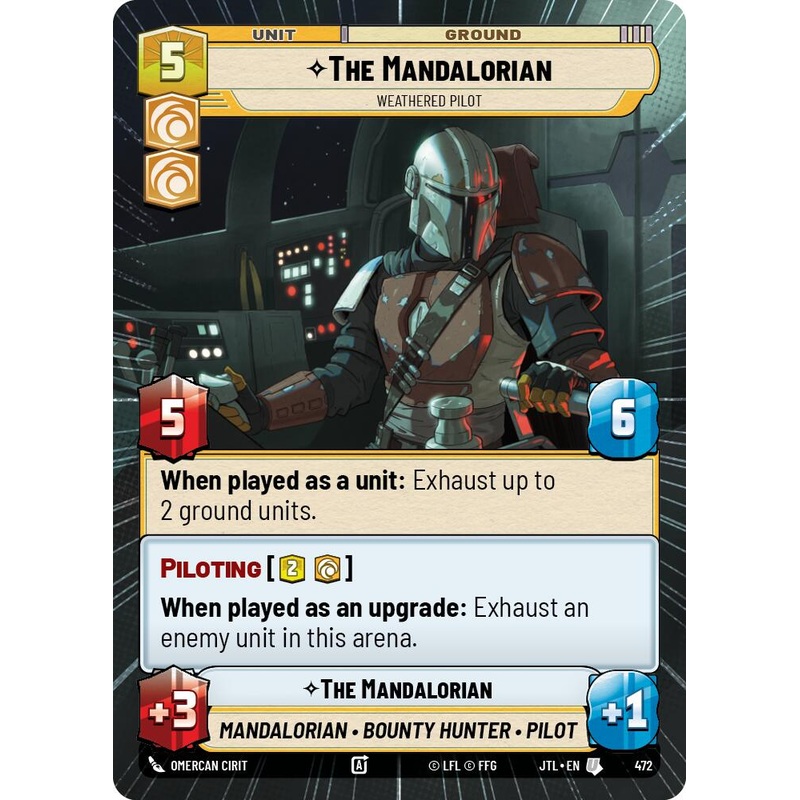 The Mandalorian – Weathered Pilot (472) (Hyperspace) (472) [Jump to Lightspeed]