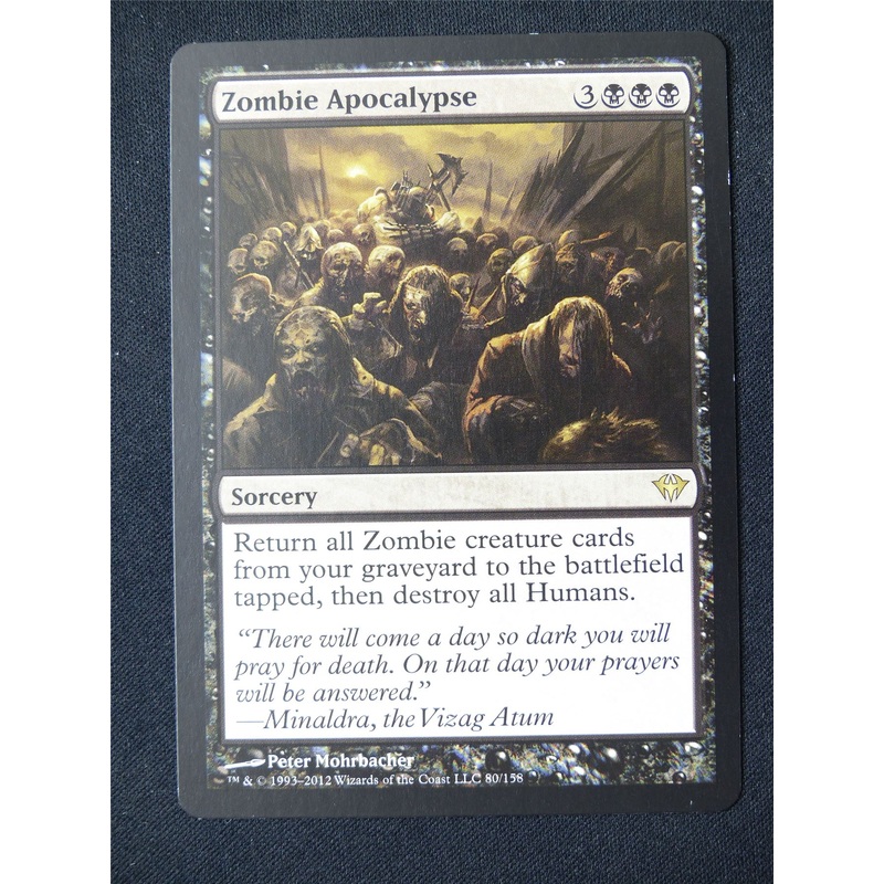 Zombie Apocalpyse – DKA – Mtg Card #LQ