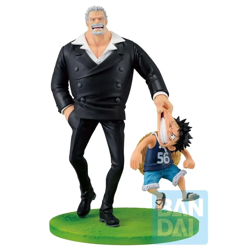 One Piece: Monkey D. Garp & Monkey D. Luffy (Road to Down) Ichibansho Figure