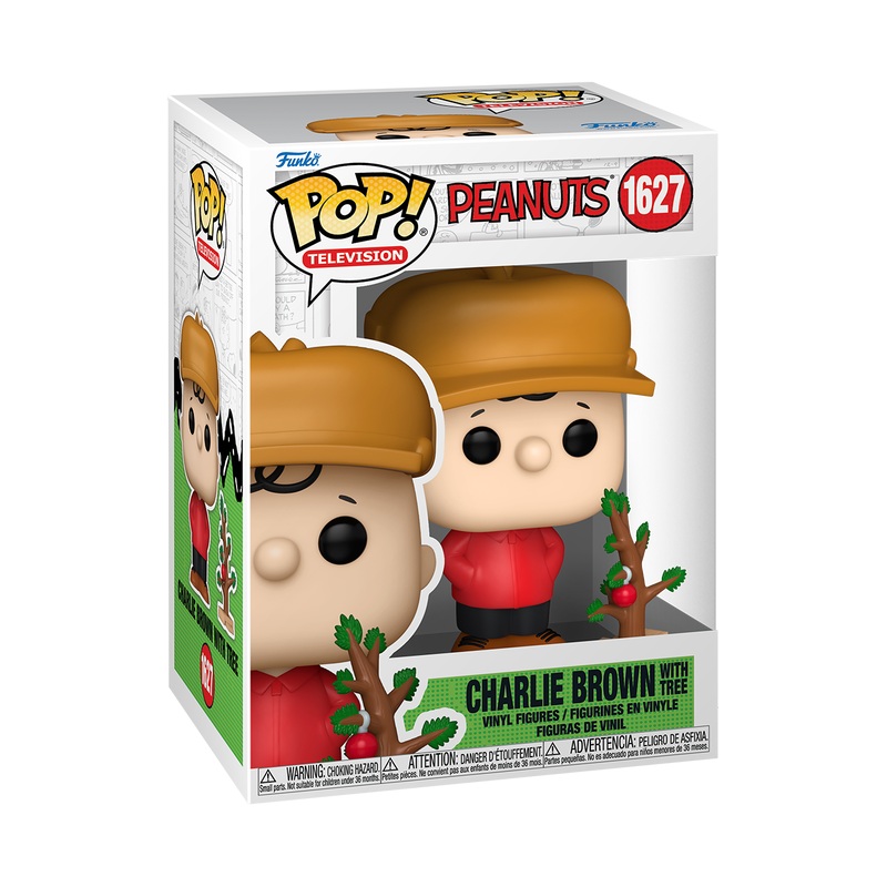 Funko POP! Animation: A Charlie Brown Christmas – Charlie Brown with Tree #1627