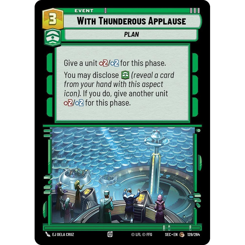 With Thunderous Applause (129/264) (129/264) [Secrets of Power]