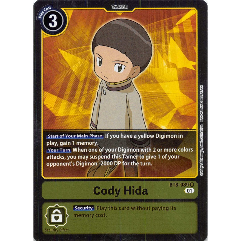 Cody Hida [BT8-089] [New Awakening] Foil