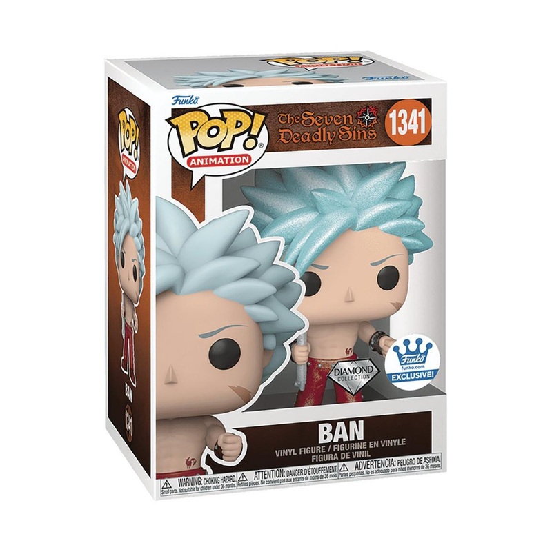 Funko Pop! Animation: Seven Deadly Sins – Ban (Diamond Collection) #1341
