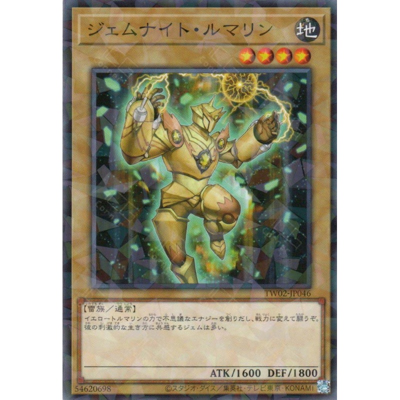 TW02-JP046 Gem-Knight Tourmaline (P-N) single