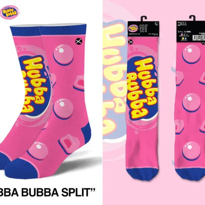 Hubba Bubba – Men’s Crew Straight Socks