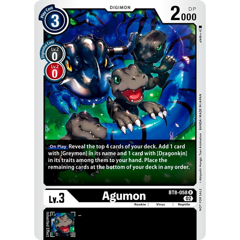Agumon (Xros Encounter Pre-Release) [BT8-058] [New Awakening] Normal