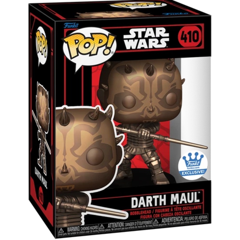Funko POP! Star Wars – Darth Maul #410 [Bronze] Funko Shop Exclusive
