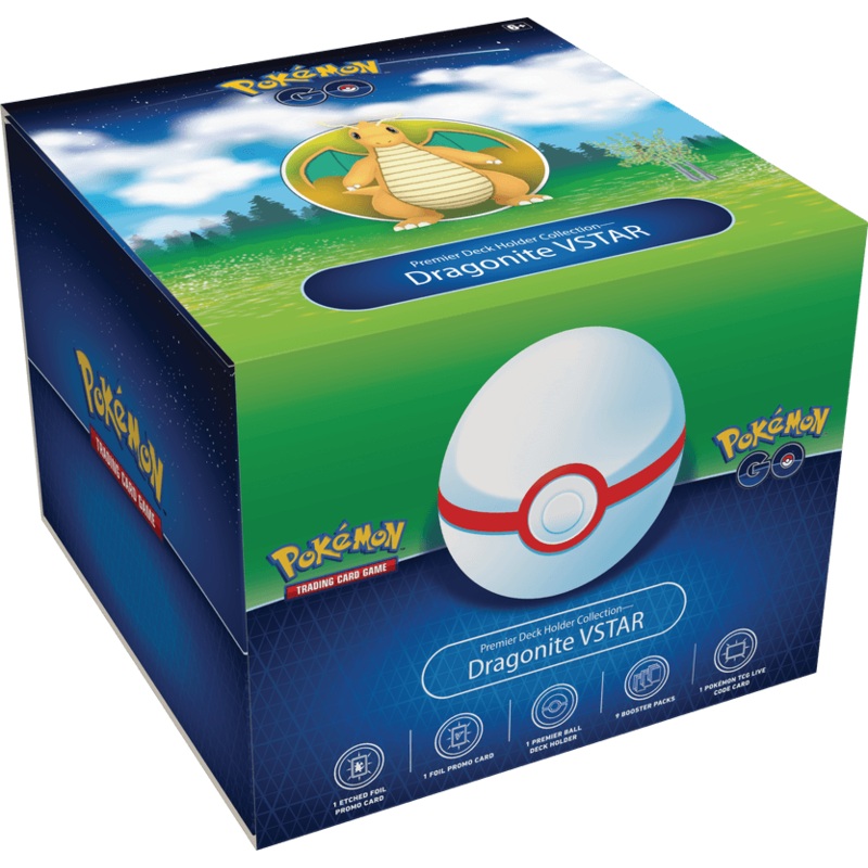 POKEMON GO PREMIER DECK HOLDER  DRAGONITE VSTAR