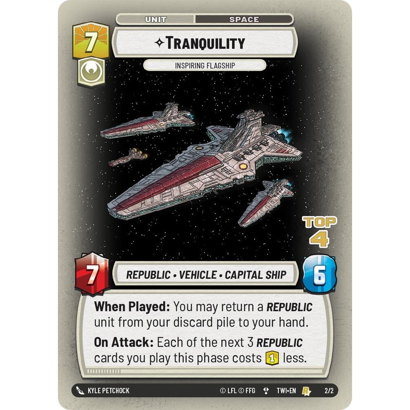 Tranquility – Inspiring Flagship (2/2) (Top 4) (2/2) [Store Showdown Promos]