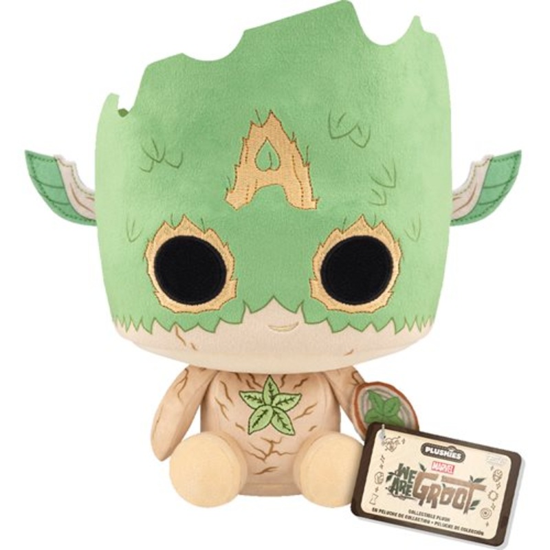 Funko Pop! 7″ Plush: We Are Groot – Captain America