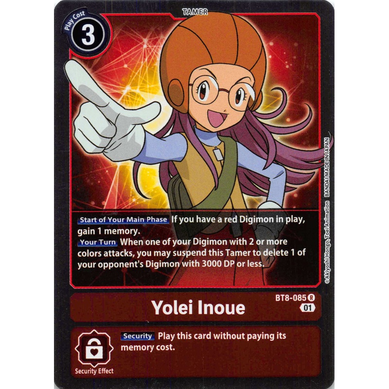 Yolei Inoue [BT8-085] [New Awakening] Foil