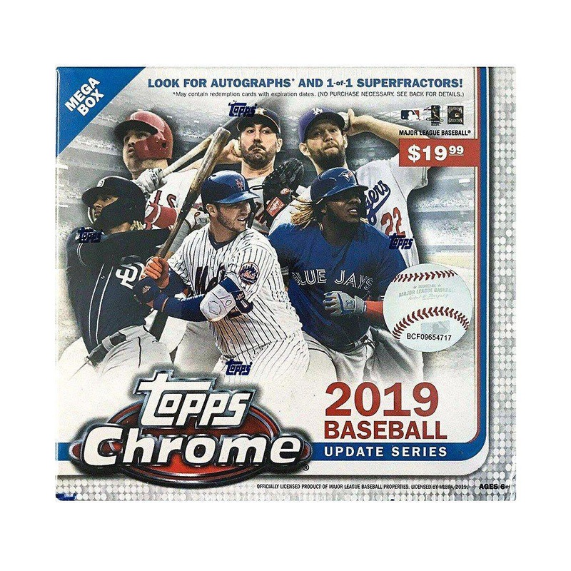 2019 Topps Chrome Update Series Mega Box