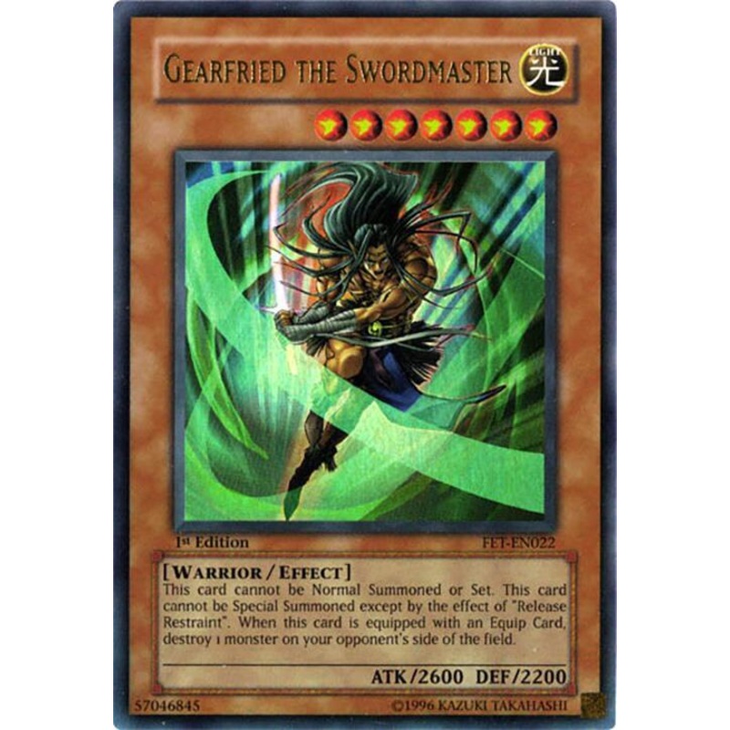 Gearfried the Swordmaster (Unlimited Edition) – Flaming Eternity – FET-EN022