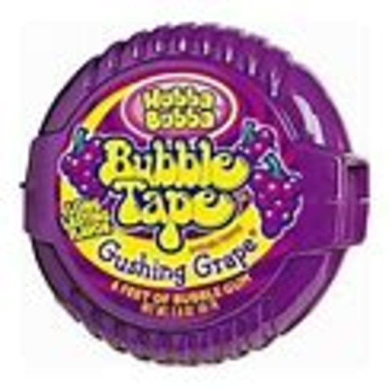 HUBBA BUBBA BUBBLE TAPE – GUSHING GRAPE Roll