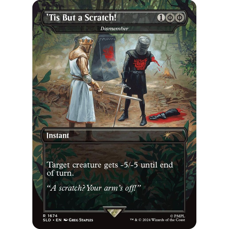 ‘Tis But a Scratch! – Dismember [SLD – 1674] Lightly Played English Normal