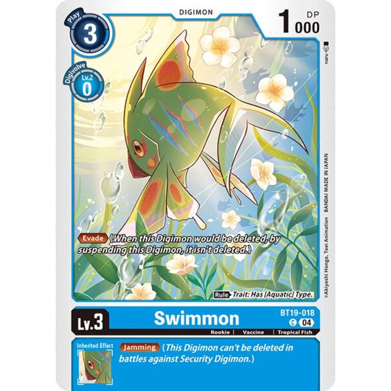 Swimmon [BT19-018-C] [Release Special Booster 2.0] Normal
