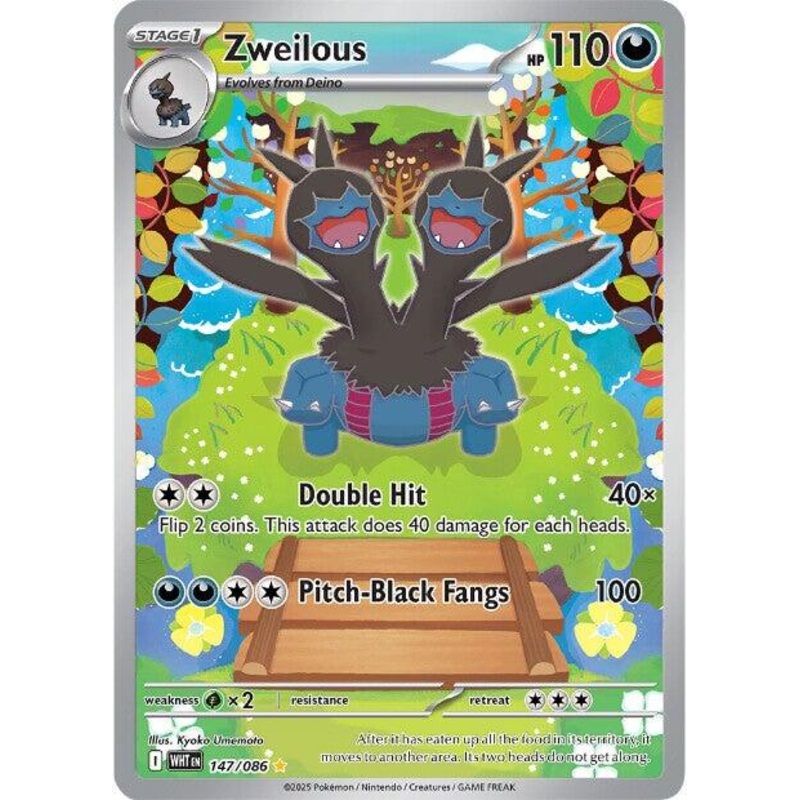 Zweilous [147/086] [White Flare] Holofoil Near Mint
