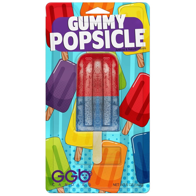 Gummy Popsicle Blue Raspberry/Berry Blast – 5oz