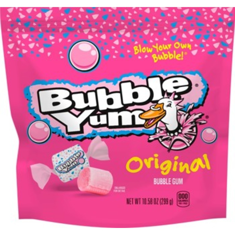 Bubble Yum Bubble Original Flavor 10.58oz Pouch (SNG8)