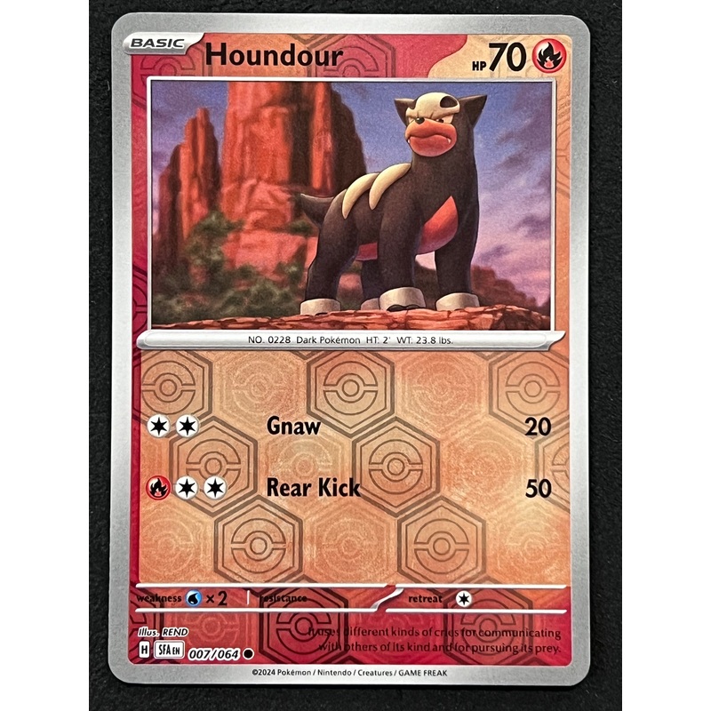 007/064 Houndour – Pokmon Shrouded Fable Common Reverse