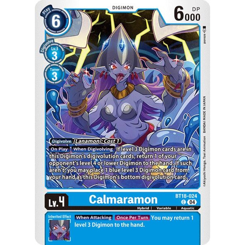 Calmaramon [BT18-024-C] [Release Special Booster 2.0] Normal