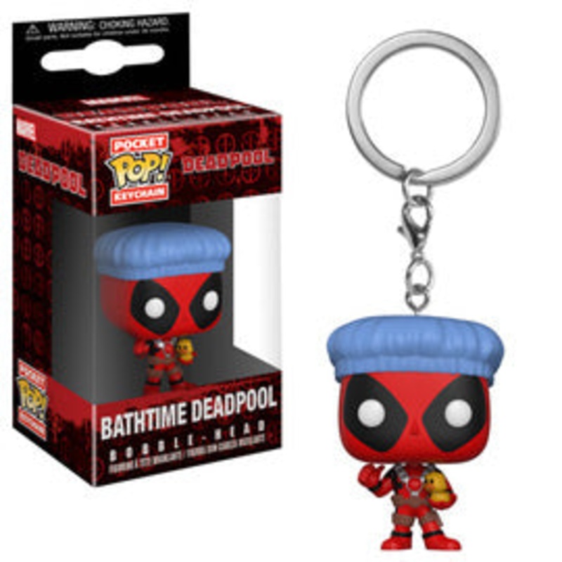 Funko Pocket Pop! Keychain: Deadpool- Bathtime Deadpool