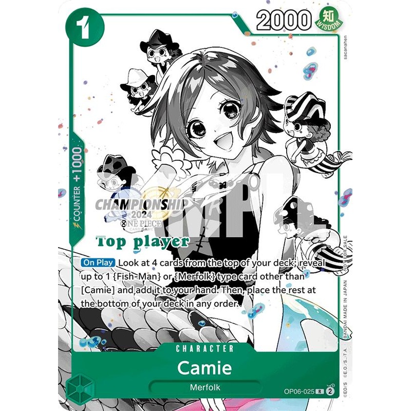 Camie (Championship 2024 Top Player Pack Vol. 2) (OP06-025) – [One Piece Promotion Cards] Foil