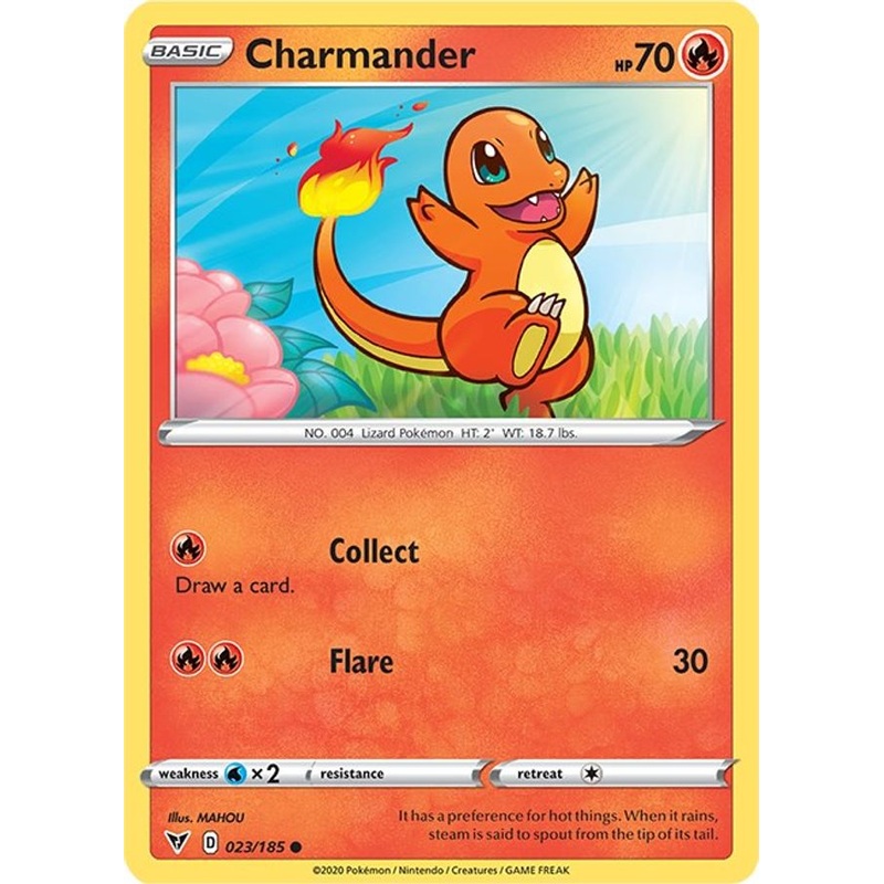 Charmander Reverse Holo 023/185