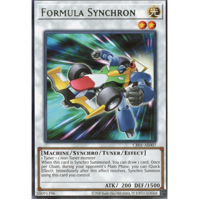 CR01-AE007 Formula Synchron (R) Single