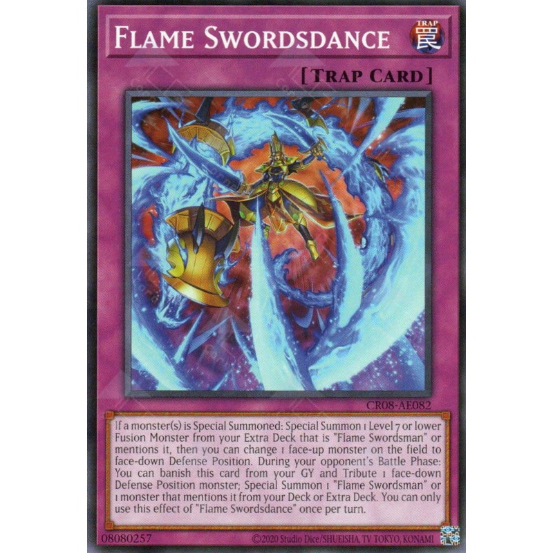 CR08-AE082 Flame Swordsdance (N) Single
