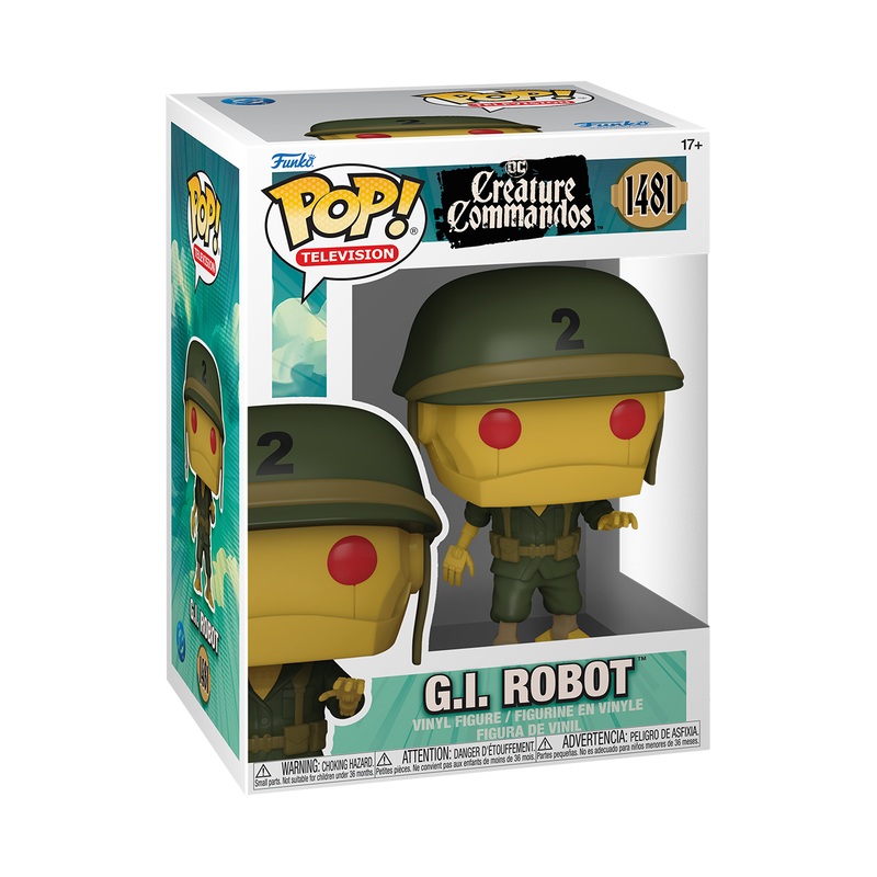 Funko Pop Television: DC Creature Commandos – G.I. Robot #1481