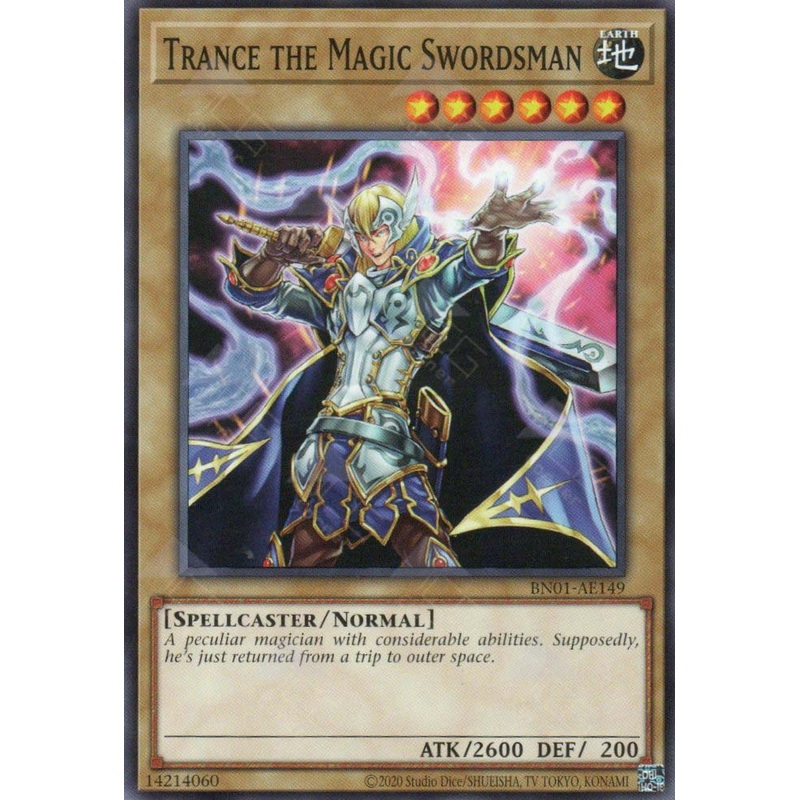 BN01-AE149 Trance The Magic Swordsman (N) single