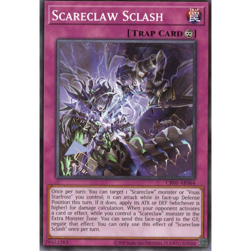 CR01-AE064 Scareclaw Sclash (N) Single