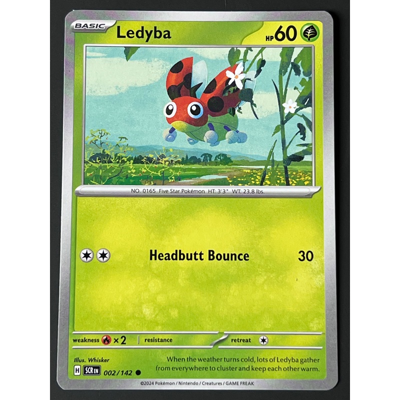 002/142 Ledyba – Pokmon Stellar Crown Common