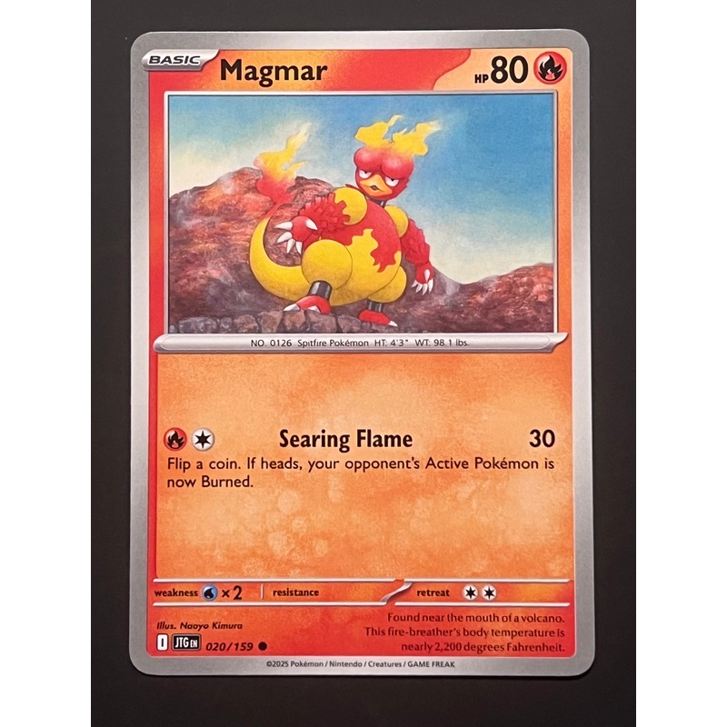 020/159 Magmar – Pokmon Journey Together Common