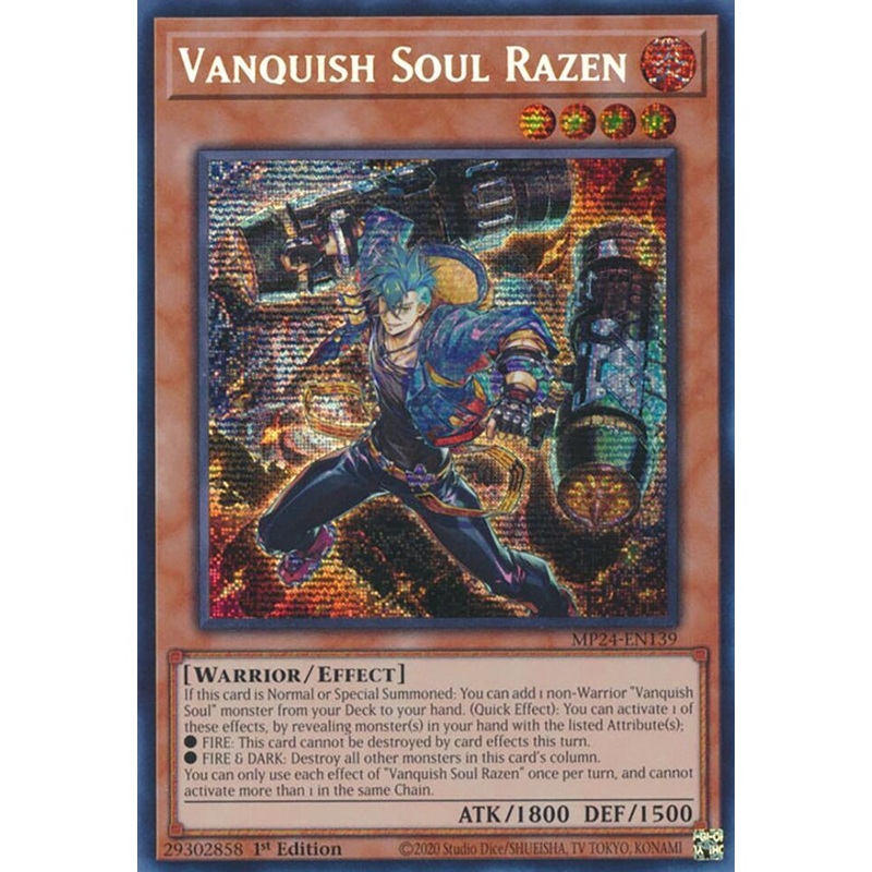 Vanquish Soul Razen – (1st Edition) 25th Anniversary Tin: Dueling Mirrors – MP24-EN139