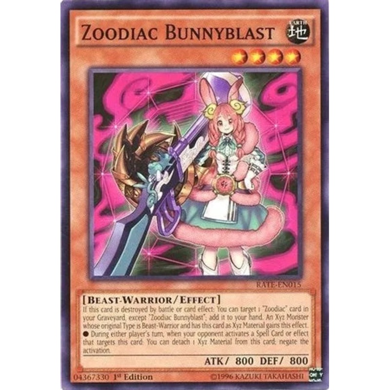 Zoodiac Bunnyblast (Common) RATE-EN015