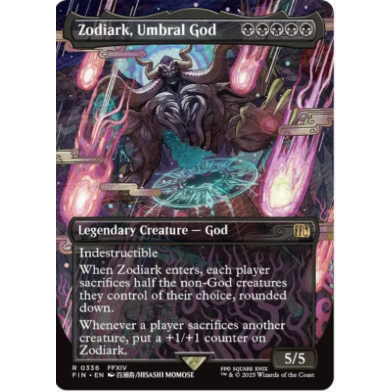 Zodiark, Umbral God (Borderless) – Final Fantasy – #0336