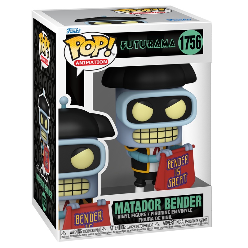 Funko Pop! Animation: Futurama – Matador Bender #1756