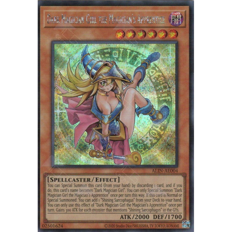 ALIN-AE004 Dark Magician Girl the Magician’s Apprentice (SER) Single