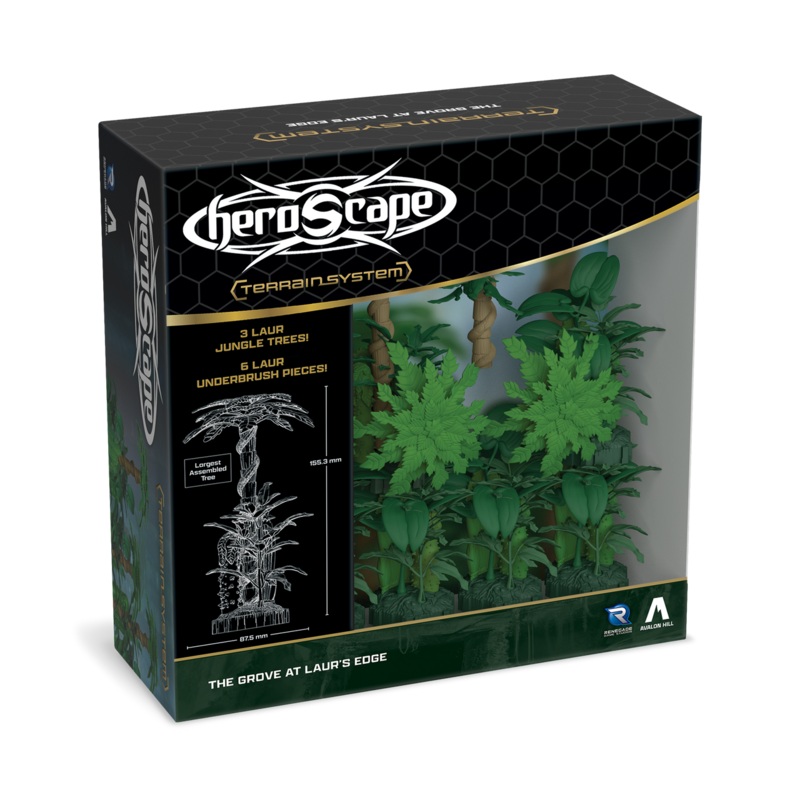 Heroscape: Terrain Expansion – The Grove at Laur’s Edge (OOS)